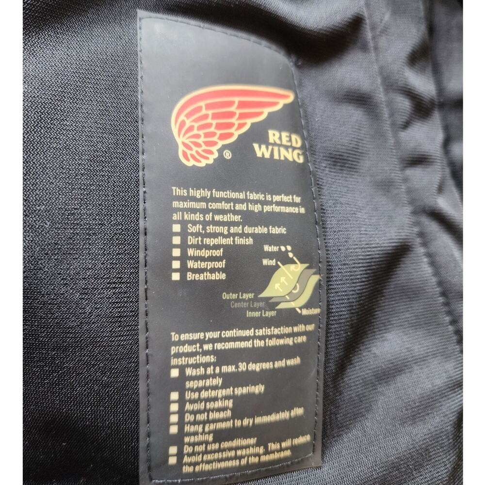Red Wing Soft Shell Jacket Men Small Waterproof W… - image 6